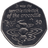 2019 PETER PAN CROCODILE 50P ISLE OF MAN ( BU ) - 50P REGIONAL ISSUE - Cambridgeshire Coins