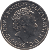 2019 POPPY (1919) FIVE POUNDS - WORLD COINS - Cambridgeshire Coins