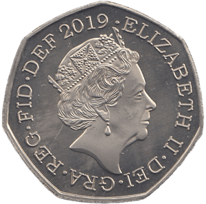 2019 PROOF LIKE ENOLA GAY B - 29 FIFTY PENCE COIN - 50P CHRISTMAS COINS - Cambridgeshire Coins