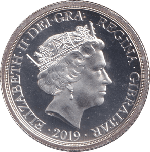 2019 SILVER 1 SOVEREIGN ( PROOF ) - SILVER WORLD COINS - Cambridgeshire Coins