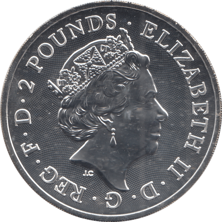 2019 SILVER 1OZ ROYAL ARMS - SILVER WORLD COINS - Cambridgeshire Coins