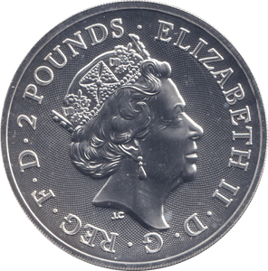 2019 SILVER £2 BUCKINGHAM PALACE - SILVER WORLD COINS - Cambridgeshire Coins
