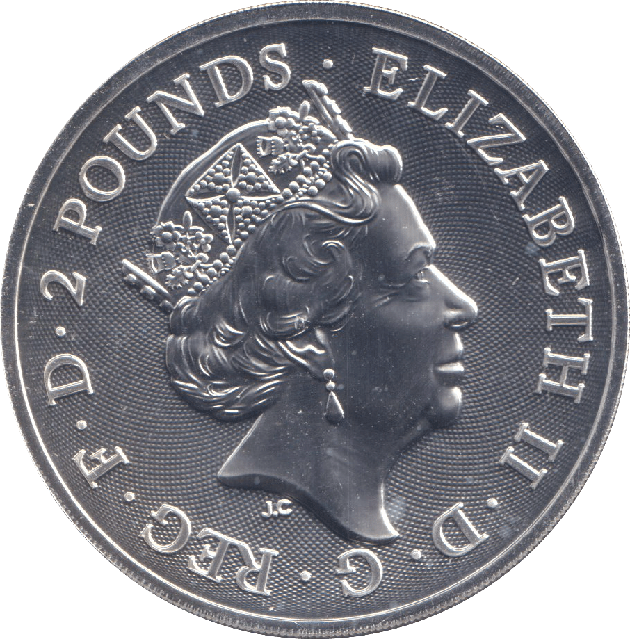 2019 SILVER £2 BUCKINGHAM PALACE - SILVER WORLD COINS - Cambridgeshire Coins