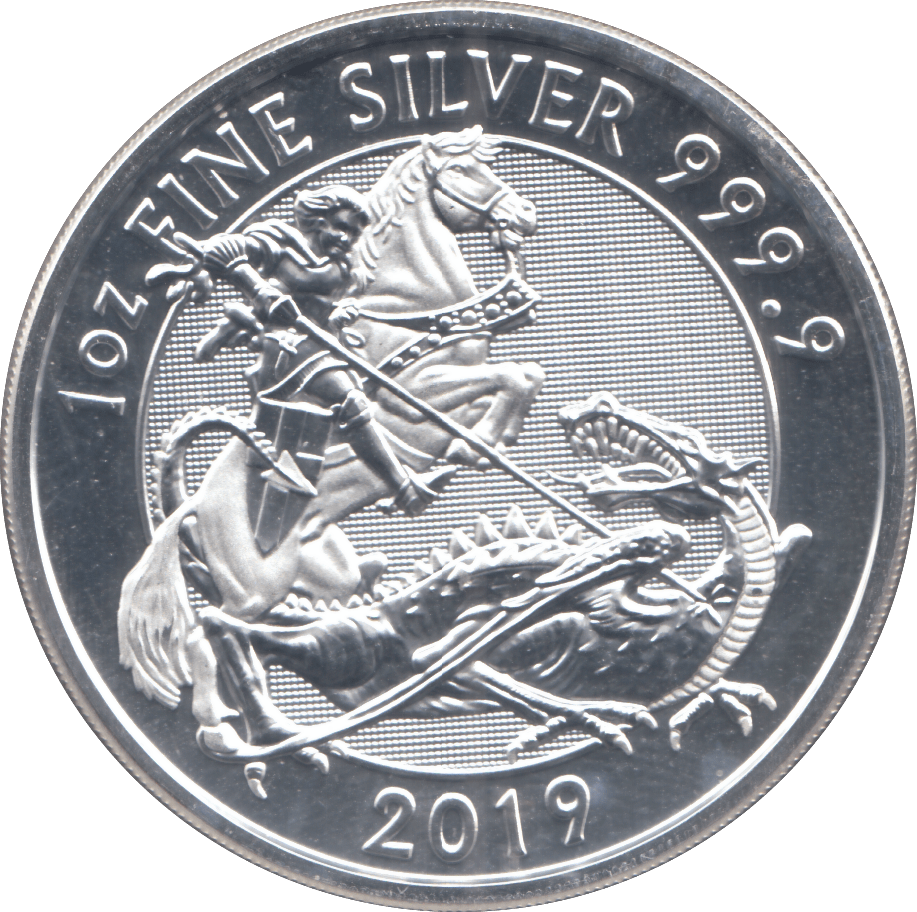 2019 SILVER 2 POUNDS ( BU ) - SILVER WORLD COINS - Cambridgeshire Coins