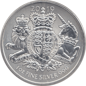 2019 SILVER 2 POUNDS ( BU ) - SILVER WORLD COINS - Cambridgeshire Coins