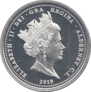 2019 SILVER 5 POUNDS D DAY LANDING ( PROOF ) - WORLD COINS - Cambridgeshire Coins