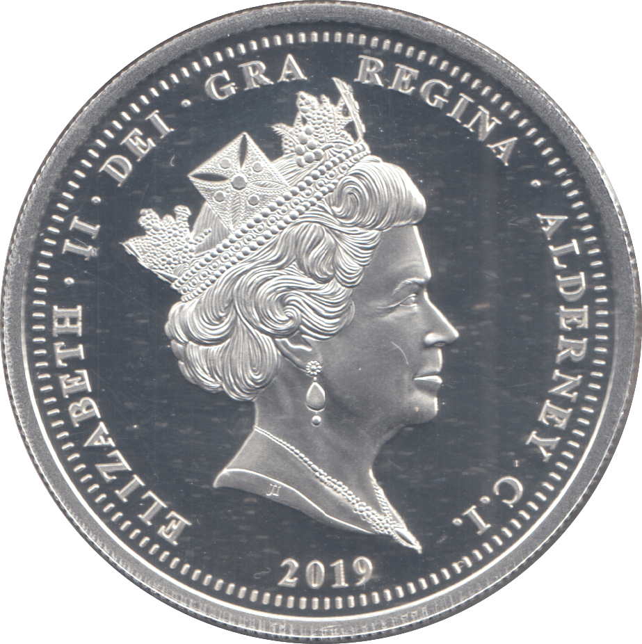 2019 SILVER 5 POUNDS D DAY LANDING ( PROOF ) - WORLD COINS - Cambridgeshire Coins