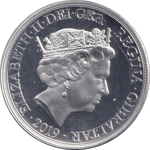 2019 SILVER 5 SOVEREIGN ( PROOF ) - SILVER WORLD COINS - Cambridgeshire Coins