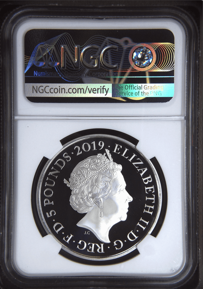 2019 SILVER 50P QUEEN VICTORIA BIRTH PF 70 ULTRA CAMEO - NGC GOLD 50P - Cambridgeshire Coins