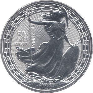 2019 SILVER BRITANNIA ORIENTAL BORDER ONE OUNCE TWO POUNDS - SILVER BRITANNIA - Cambridgeshire Coins