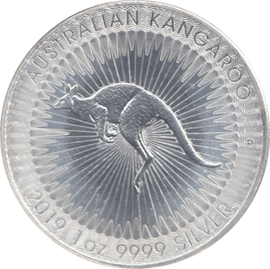 2019 SILVER DOLLAR AUSTRALIA - SILVER 1 oz COINS - Cambridgeshire Coins