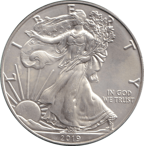 2019 SILVER DOLLAR USA - SILVER WORLD COINS - Cambridgeshire Coins