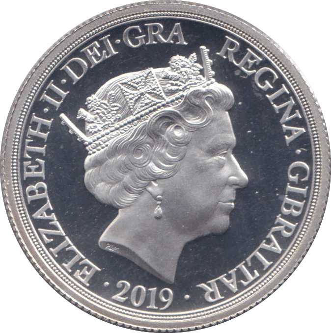 2019 SILVER DOUBLE SOVEREIGN ( PROOF ) - SILVER WORLD COINS - Cambridgeshire Coins