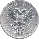 2019 SILVER FIVE MARKS OAK LEAF GERMANIA ( BU ) - SILVER WORLD COINS - Cambridgeshire Coins