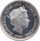 2019 SILVER HALF SOVEREIGN ( PROOF ) - SILVER WORLD COINS - Cambridgeshire Coins