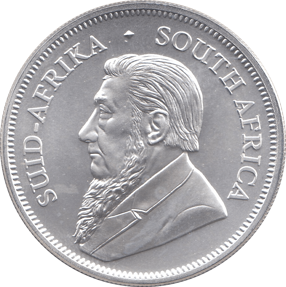 2019 SILVER KRUGERRAND 1OZ SOUTH AFRICA ( UNC ) - SILVER WORLD COINS - Cambridgeshire Coins