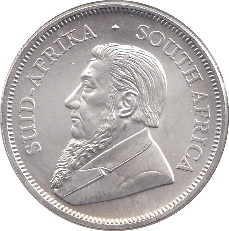 2019 SILVER KRUGERRAND SOUTH AFRICA - SILVER WORLD COINS - Cambridgeshire Coins