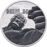2019 SILVER MARVEL ONE DOLLAR HULK TUVALU - SILVER WORLD COINS - Cambridgeshire Coins