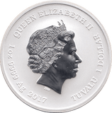 2019 SILVER MARVEL ONE DOLLAR SPIDER MAN MAN TUVALU - SILVER WORLD COINS - Cambridgeshire Coins