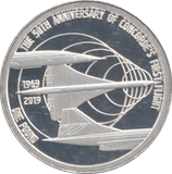 2019 SILVER ONE POUND CONCORDE 50TH ANNIVERSARY ( PROOF ) - WORLD COINS - Cambridgeshire Coins