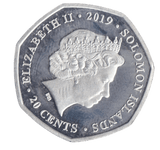2019 SILVER PLATED 20 CENTS CONCORDE ( PROOF ) - WORLD COINS - Cambridgeshire Coins