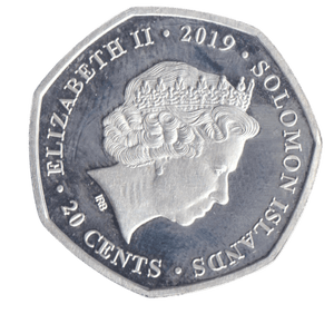 2019 SILVER PLATED 20 CENTS CONCORDE ( PROOF ) - WORLD COINS - Cambridgeshire Coins
