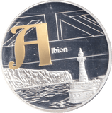 2019 SILVER PLATED MEDALLION GREAT BRITAIN ALBION - WORLD COINS - Cambridgeshire Coins