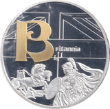 2019 SILVER PLATED MEDALLION GREAT BRITAIN BRITANNIA - WORLD COINS - Cambridgeshire Coins