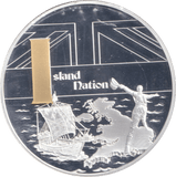 2019 SILVER PLATED MEDALLION GREAT BRITAIN ISLAND NATION - WORLD COINS - Cambridgeshire Coins