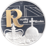 2019 SILVER PLATED MEDALLION GREAT BRITAIN ROYALTY AND REALM - WORLD COINS - Cambridgeshire Coins