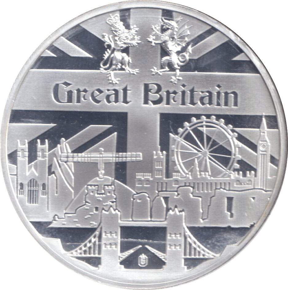 2019 SILVER PLATED MEDALLION GREAT BRITAIN THE INDUSTRIAL REVOLUTION - WORLD COINS - Cambridgeshire Coins