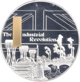 2019 SILVER PLATED MEDALLION GREAT BRITAIN THE INDUSTRIAL REVOLUTION - WORLD COINS - Cambridgeshire Coins