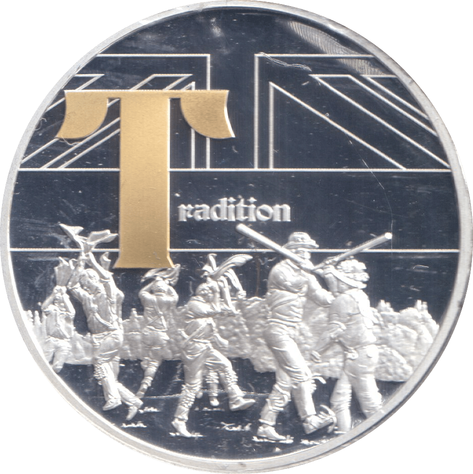 2019 SILVER PLATED MEDALLION GREAT BRITAIN TRADITION - WORLD COINS - Cambridgeshire Coins