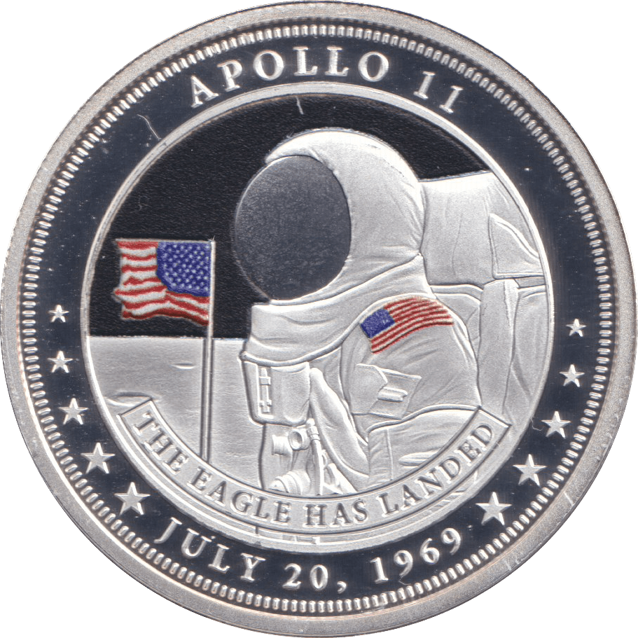 2019 SILVER PLATED ONE DOLLAR FIJI - WORLD COINS - Cambridgeshire Coins
