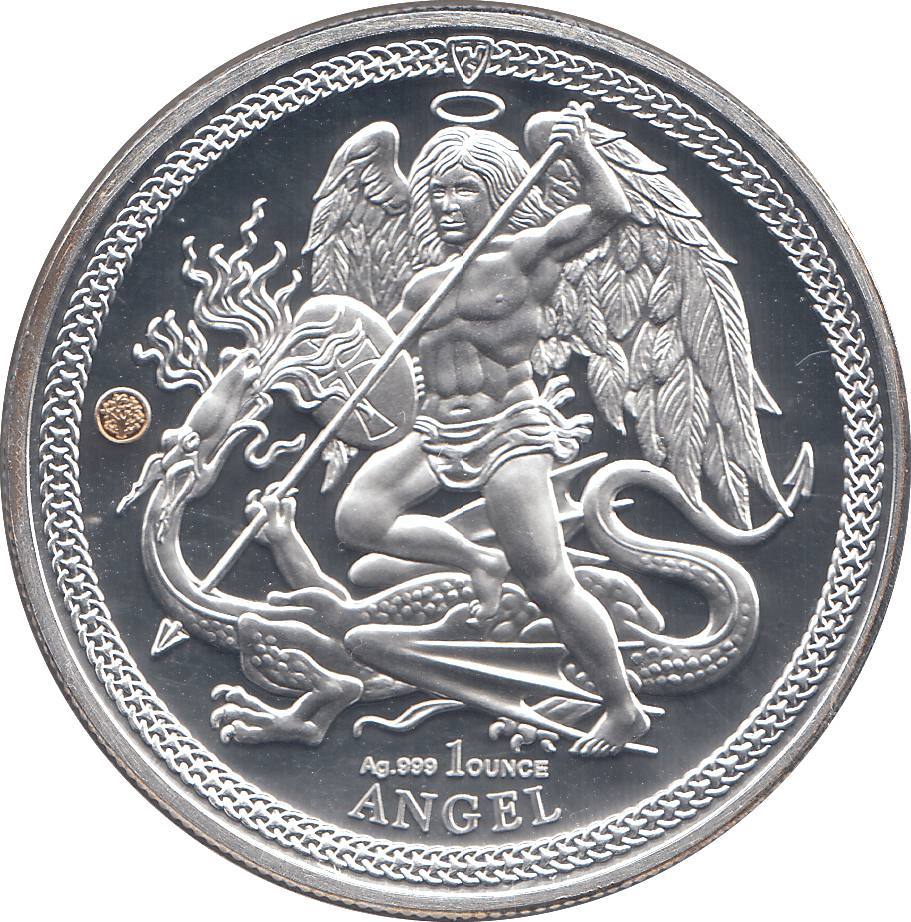 2019 SILVER PROOF 1OZ FINE SILVER ISLE OF MAN - SILVER WORLD COINS - Cambridgeshire Coins