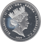 2019 SILVER PROOF £5 50TH ANNIVERSARY OF CONCORDE'S FIRST FLIGHT - SILVER WORLD COINS - Cambridgeshire Coins