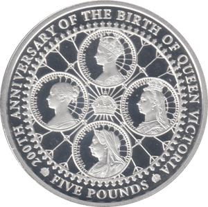 2019 SILVER PROOF £5 ALDERNEY - SILVER WORLD COINS - Cambridgeshire Coins