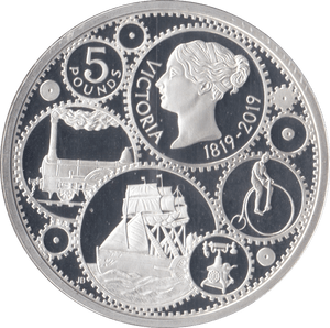 2019 SILVER PROOF £5 COIN VICTORIAN AGE - Silver Proof - Cambridgeshire Coins