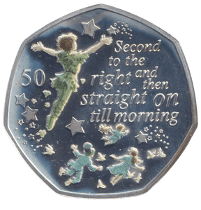 2019 SILVER PROOF 50P ISLE OF MAN - SILVER WORLD COINS - Cambridgeshire Coins