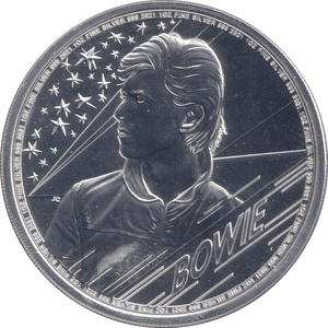 2019 SILVER PROOF BOWIE - WORLD COINS - Cambridgeshire Coins