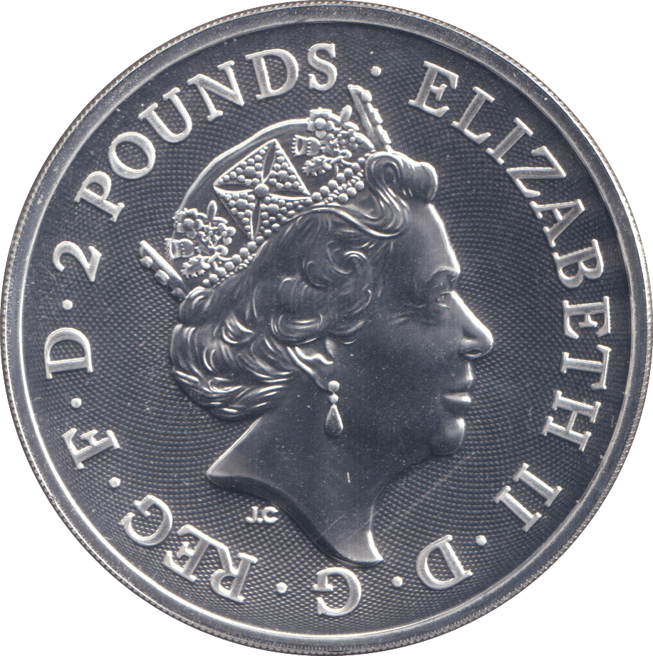2019 SILVER PROOF ELTON JOHN - WORLD COINS - Cambridgeshire Coins
