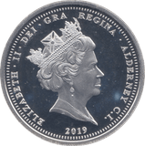 2019 SILVER PROOF FIVE POUNDS CONCORDE FIRST FLIGHT ALDERNEY - £5 Silver Proof - Cambridgeshire Coins