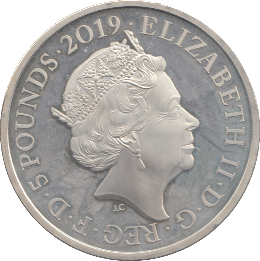 2019 SILVER PROOF FIVE POUNDS TOWER OF LONDON - £5 Silver Proof - Cambridgeshire Coins