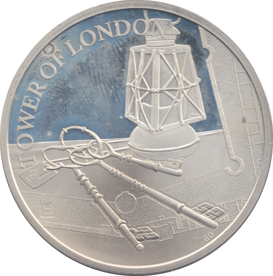 2019 SILVER PROOF FIVE POUNDS TOWER OF LONDON - £5 Silver Proof - Cambridgeshire Coins