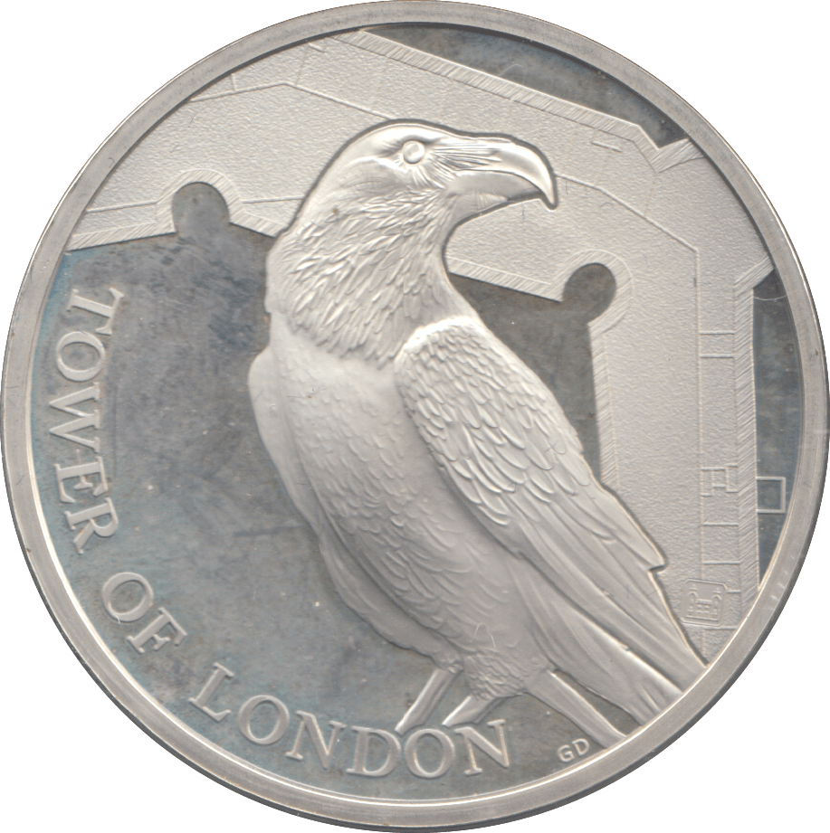 2019 SILVER PROOF FIVE POUNDS TOWER OF LONDON - £5 Silver Proof - Cambridgeshire Coins