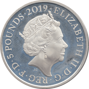 2019 SILVER PROOF FIVE POUNDS TOWER OF LONDON - £5 Silver Proof - Cambridgeshire Coins