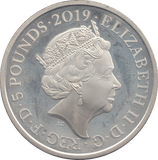 2019 SILVER PROOF FIVE POUNDS TOWER OF LONDON - £5 Silver Proof - Cambridgeshire Coins
