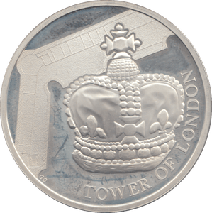 2019 SILVER PROOF FIVE POUNDS TOWER OF LONDON - £5 Silver Proof - Cambridgeshire Coins