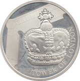 2019 SILVER PROOF FIVE POUNDS TOWER OF LONDON - £5 Silver Proof - Cambridgeshire Coins