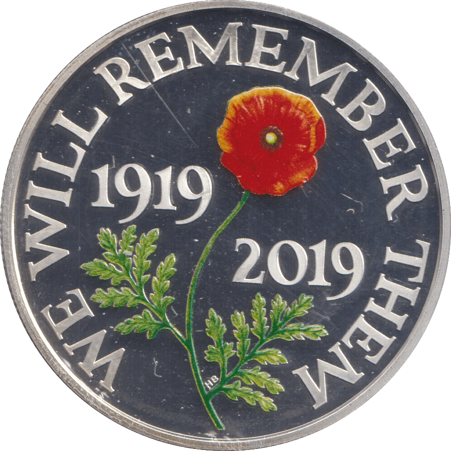 2019 SILVER PROOF FIVE POUND - SILVER WORLD COINS - Cambridgeshire Coins